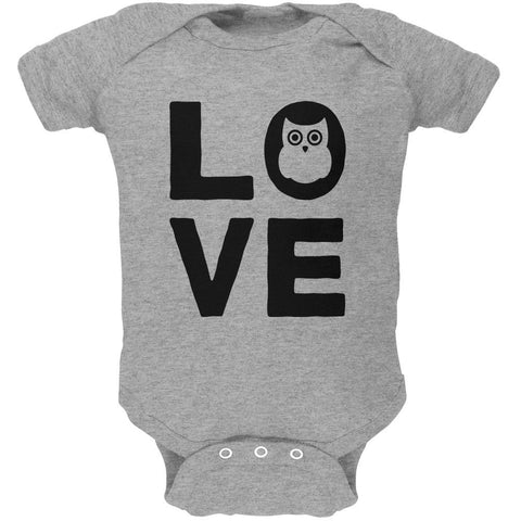 Owl Love Series Soft Baby One Piece