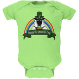 St. Patrick's Day Irish Sheep Leprechaun Gold Luck Soft Baby One Piece
