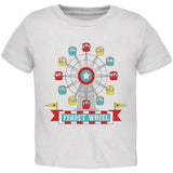 Ferris Wheel Ferret Pun Toddler T Shirt