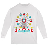 Ferris Wheel Ferret Pun Youth Long Sleeve T Shirt