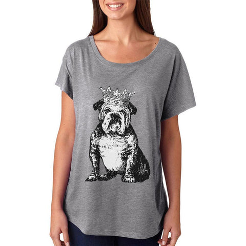 Bulldog Crown Juniors Dolman T Shirt