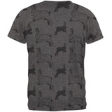 Easter Bunny Rabbit Pattern Mens Soft T Shirt