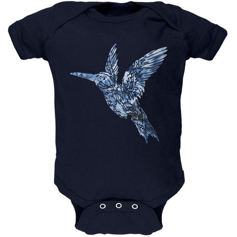 Easter Spring Flowers Hummingbird Soft Baby One Piece