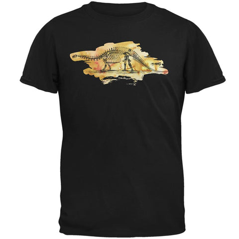 Dinosaur Fossil Brontosaurus Mens T Shirt