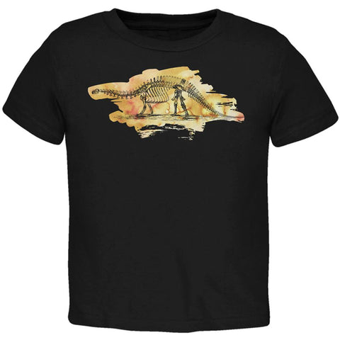 Dinosaur Fossil Brontosaurus Toddler T Shirt