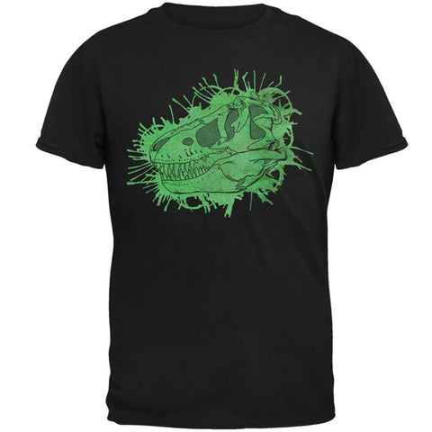 Dinosaur Fossil T-Rex Skull Mens T Shirt