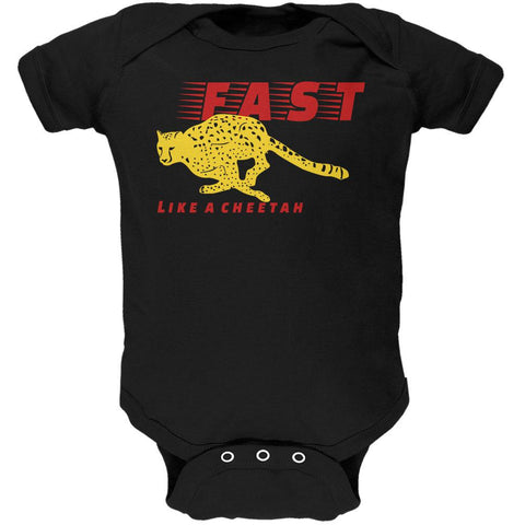 Fast Like A Cheetah Soft Baby One Piece