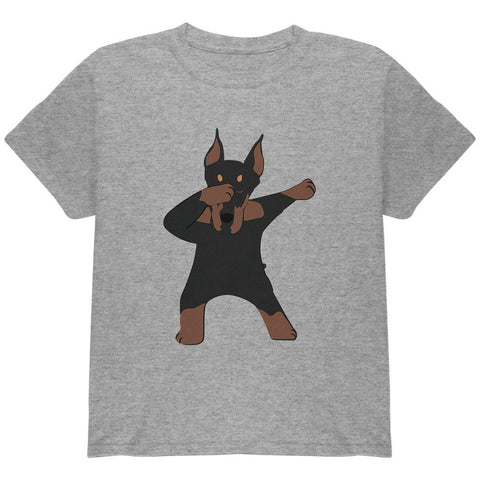 Dabbing Doberman Youth T Shirt
