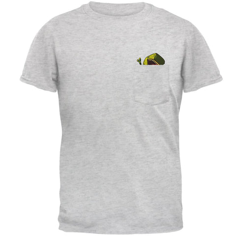 T-Rex RAWR Hungry Pocket Pet Mens Pocket T Shirt