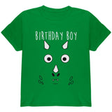 Birthday Boy Cartoon Cute Dragon Face Youth T Shirt