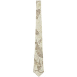 Prehistoric Fish Fossils All Over Neck Tie