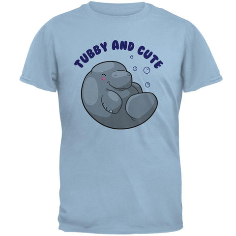 Manatee Tubby And Cute Chubby Sea Potato Mens T Shirt