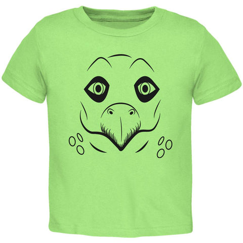 Cute Dino Dinosaur Face Stegosaurus Toddler T Shirt