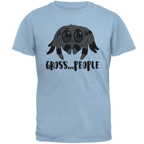 Cute Jumping Spider Cartoon Anti-Social Gross People Mens T Shirt
