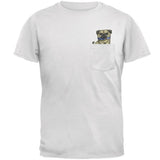 Grumpy Pug Off Pocket Pet Funny Mens Pocket T Shirt