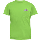 Hippo Moose Hippopotamoose Pocket Pet Mens Pocket T Shirt