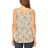 Doge Meme Funny Juniors Flowy Side Slit Tank Top