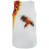 Honey Bee in Flight All Over Mens Tank Top