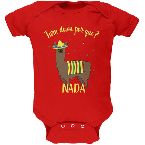 Cinco De Mayo Llama Fiesta Soft Baby One Piece