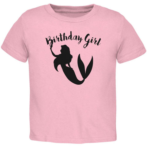 Birthday Girl Mermaid Toddler T Shirt