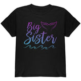 Big Sister Mermaid Tail Ocean Youth T Shirt