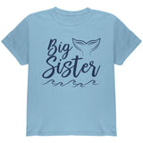 Big Sister Mermaid Tail Ocean Youth T Shirt