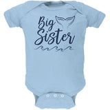 Big Sister Mermaid Tail Ocean Soft Baby One Piece