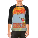 Always Be Yourself Unless Humming Bird Mens Raglan T Shirt