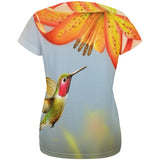 Always Be Yourself Unless Humming Bird All Over Womens T Shirt