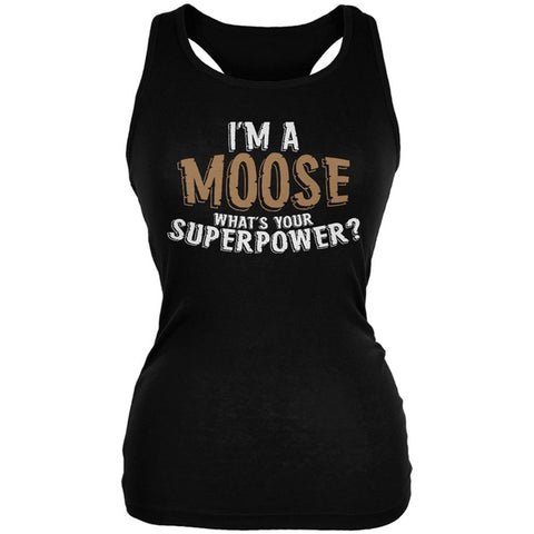 I'm A Moose What's Your Superpower Juniors Soft Tank Top