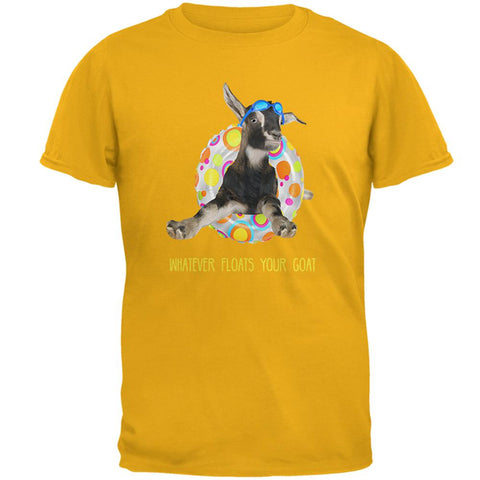 Whatever Floats your Goat Boat Mens T Shirt