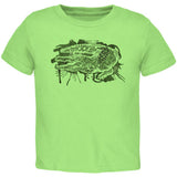 Alligator Swamp Water Splatter Toddler T Shirt