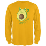 Cinco De Mayo Avocado Cat Avocato Mens Long Sleeve T Shirt