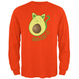 Cinco De Mayo Avocado Cat Avocato Mens Long Sleeve T Shirt