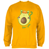 Cinco de Mayo Avogado Avocato Avocado Cat Spanish Mens Sweatshirt front view