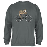 Bicycle Sloth Mens Sweatshirt
