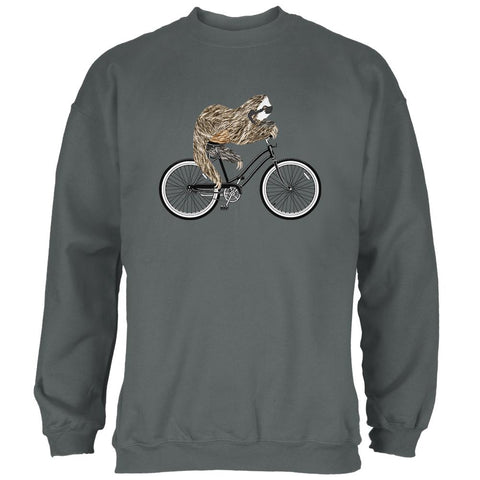 Bicycle Sloth Mens Sweatshirt