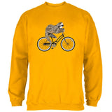 Bicycle Sloth Mens Sweatshirt