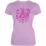 Piggy Pretty in Pink Juniors Soft T Shirt
