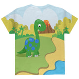 The Big Brother Dinosaur All Over Youth T Shirt