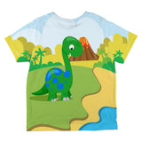 The Big Brother Dinosaur All Over Toddler T Shirt