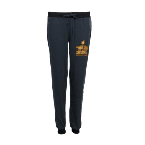 Always Be Yourself Squirrel Juniors Pajama Pants