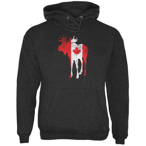 Great Canadian Moose Halftone Mens Hoodie