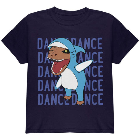 Halloween T-Rex Left Shark Costume Dance Youth T Shirt