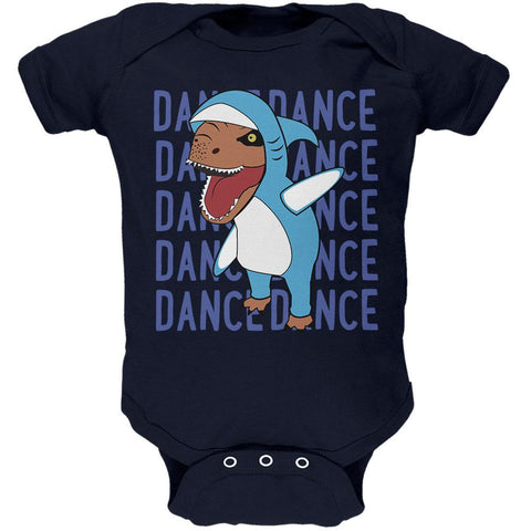 Halloween T-Rex Left Shark Costume Dance Soft Baby One Piece