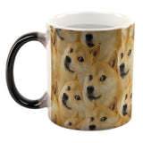 Doge Meme All Over Heat Changing Coffee Mug