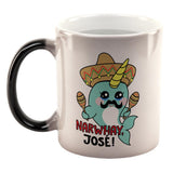 Christmas Narwhal Narwhay No Way Jose All Over Heat Changing Coffee Mug