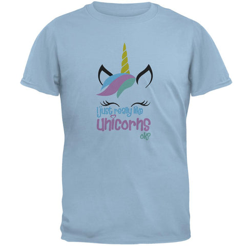 I Just Really Like Unicorns ok? Mens T Shirt