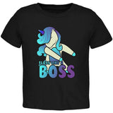 Floss Like A Boss Flossing Unicorn Dance Toddler T Shirt