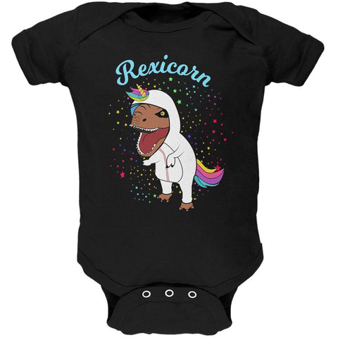 T-Rex Dinosaur in Unicorn Costume Rexicorn Soft Baby One Piece